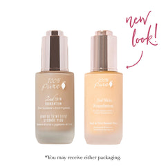 100% PURE bamboo-silica oil-absorption keeps pores balanced for a matte, breathable finish.