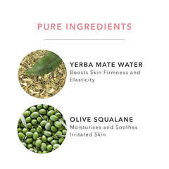 100% PURE cream applied to neck for full-face hydration.
