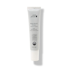 100% PURE Hydra Drench Cream jar close-up showing lightweight hydration for all skin types.