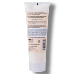 100% PURE Nourishing Body Cream Vanilla Bean on skin glow swatch demonstrates radiant nourishment.