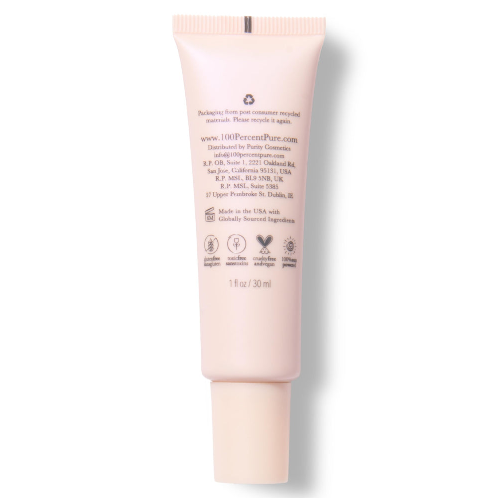 Vegan, gluten-free 1 oz bottle of 100% PURE tinted moisturizer