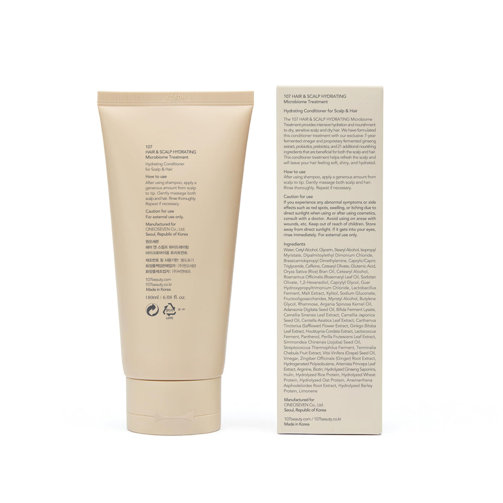 After use, smoother hair and calmer scalp appearance.