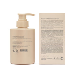 107 Clarifying Shampoo after-use hair appears refreshed with added shine