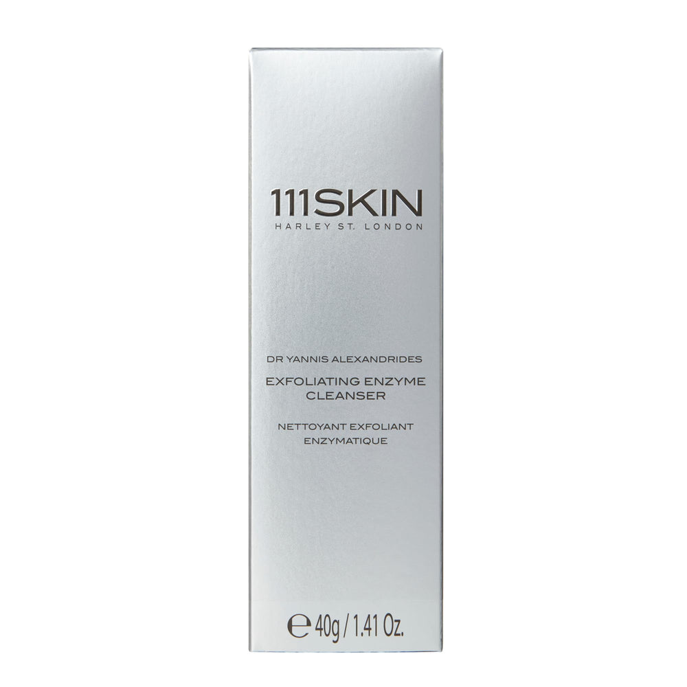 111SKIN Enzyme Exfoliating Cleanser rich lather on skin