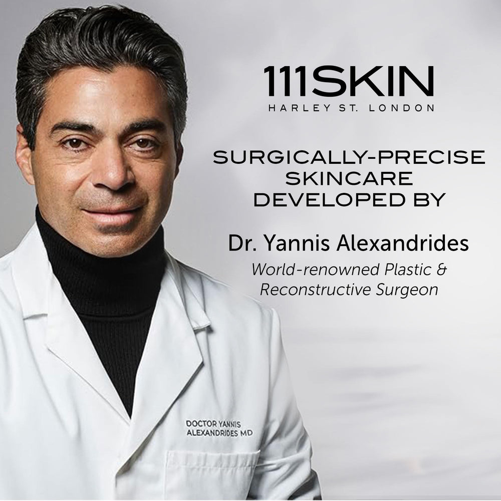 111SKIN NAC Y2 bottle with pump-dispense system.