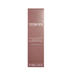 Applying 111SKIN Rose Gold Radiance Body Oil for non-greasy moisture