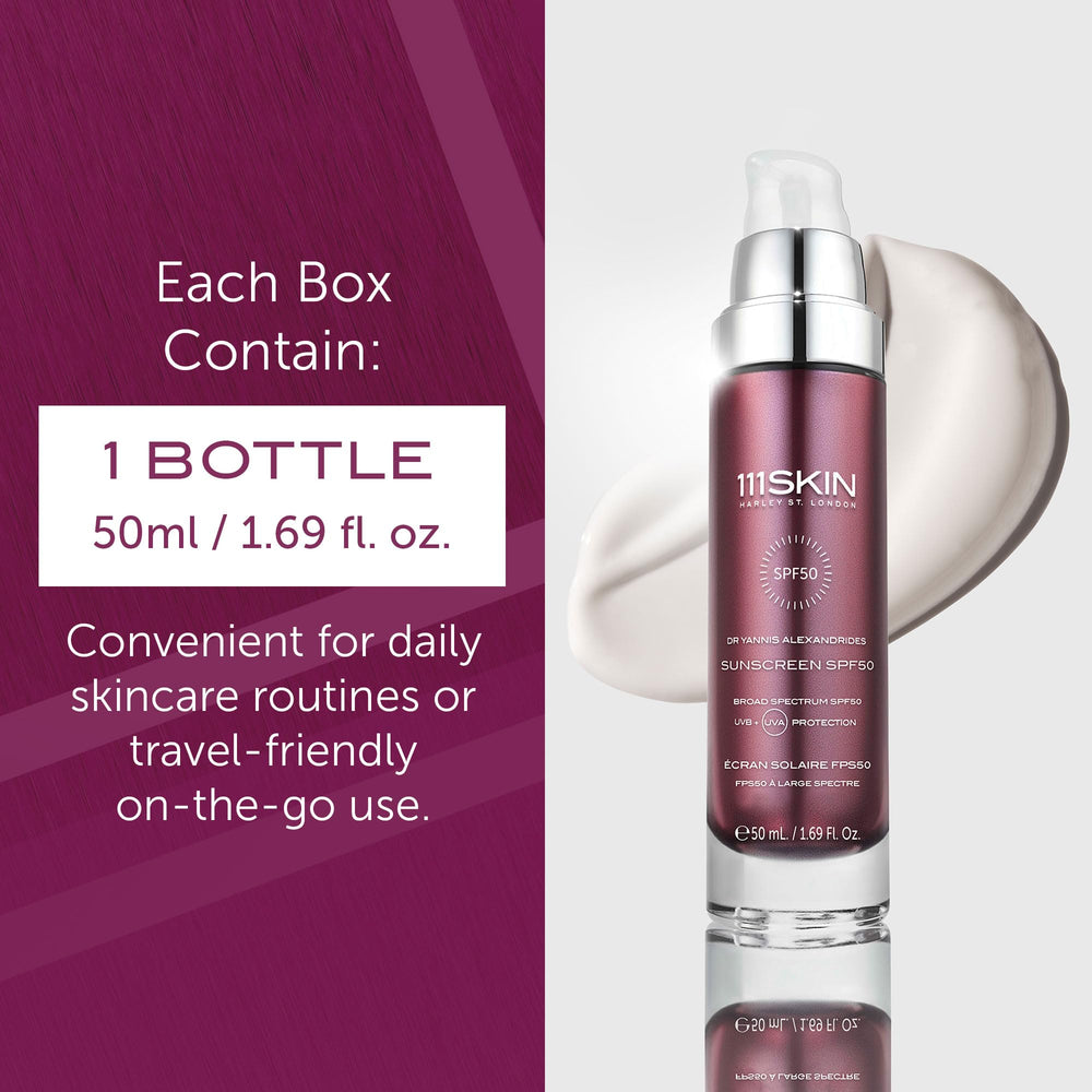 111SKIN sunscreen Polyglutamic acid hydrates for dewy skin