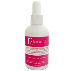 12 Benefits Leave-In Conditioner Spray bottle shows instant shine and frizz control