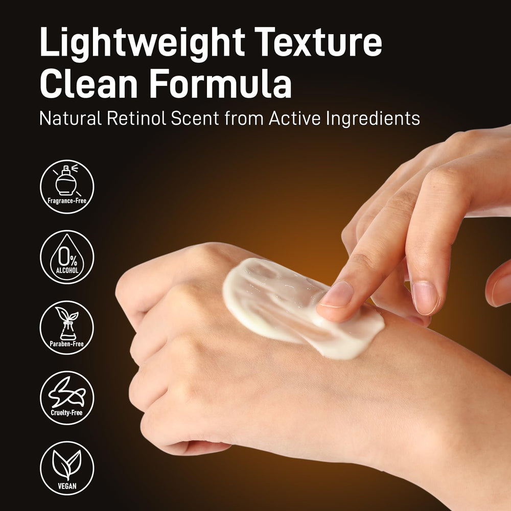 +1HEROLABS Retinol Moisturizer packaging highlights fragrance-free design.