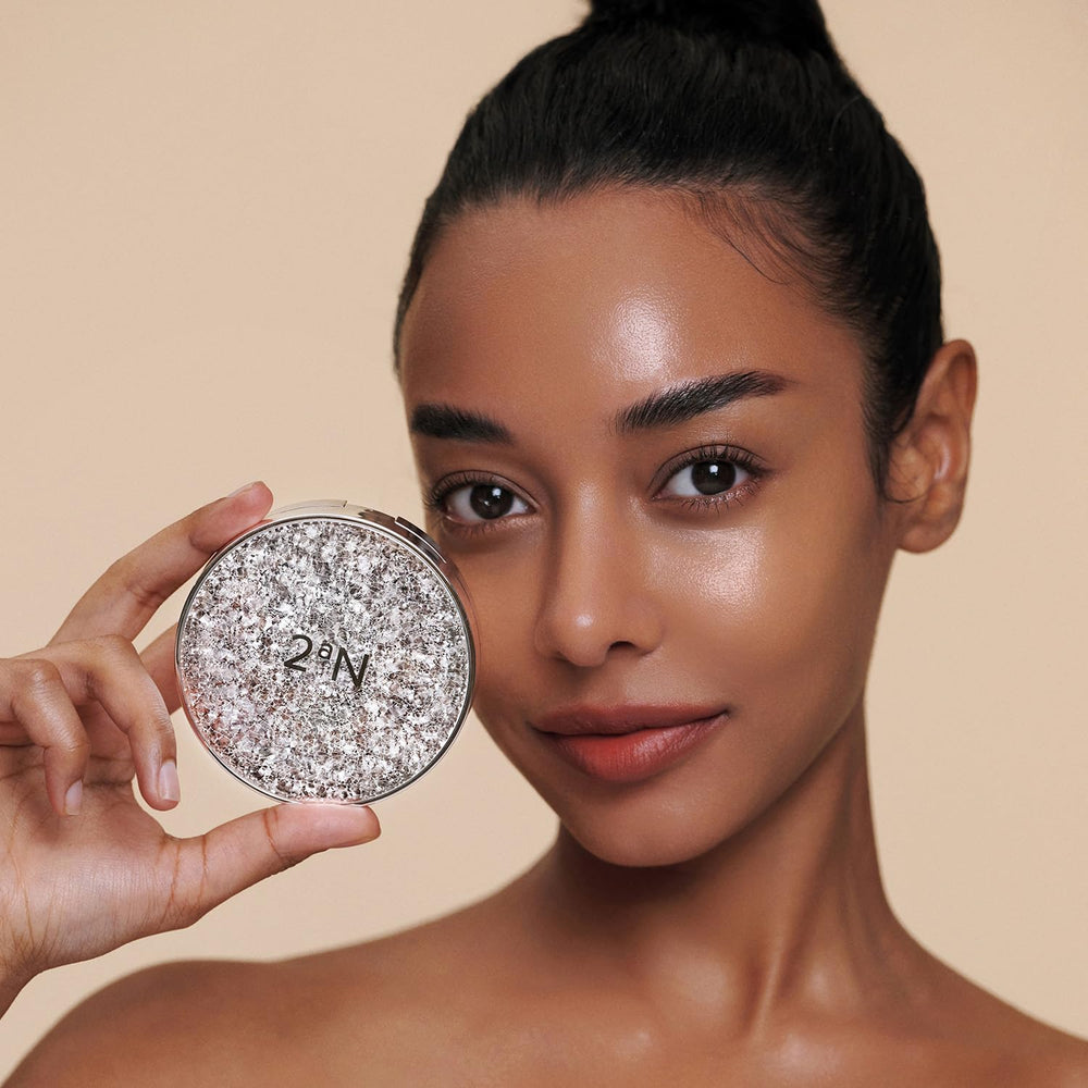 2aN Gleaming Tension Cushion Pact packaging and outer box.