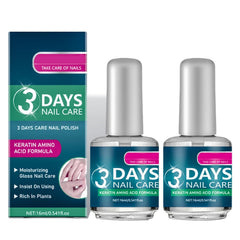 3 Days Nail Care keratin bottle nourishes nails and cuticles.