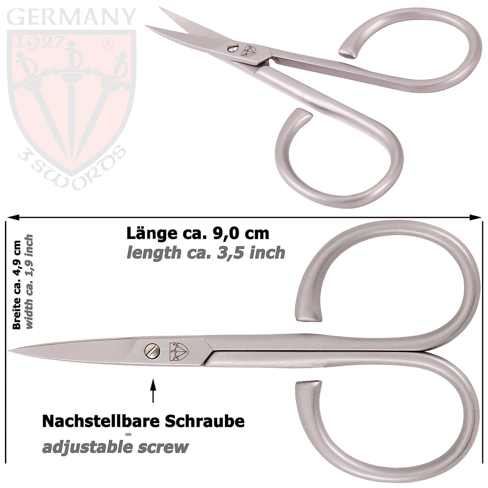 3 Swords Germany case protects your cuticle scissors during travel.