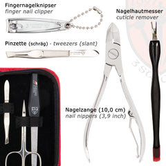 3 Swords Germany finger nail clipper with smooth cutting and durability.