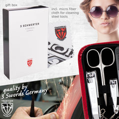 3 Swords Germany glass nail file double-sided for smooth shaping