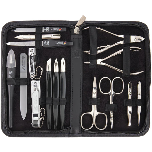 3 Swords Germany manicure set gift box showcasing premium tools for home care.