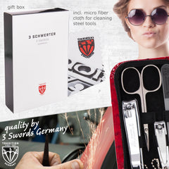 3 Swords Germany nail pusher cleaner for easy nail prep.