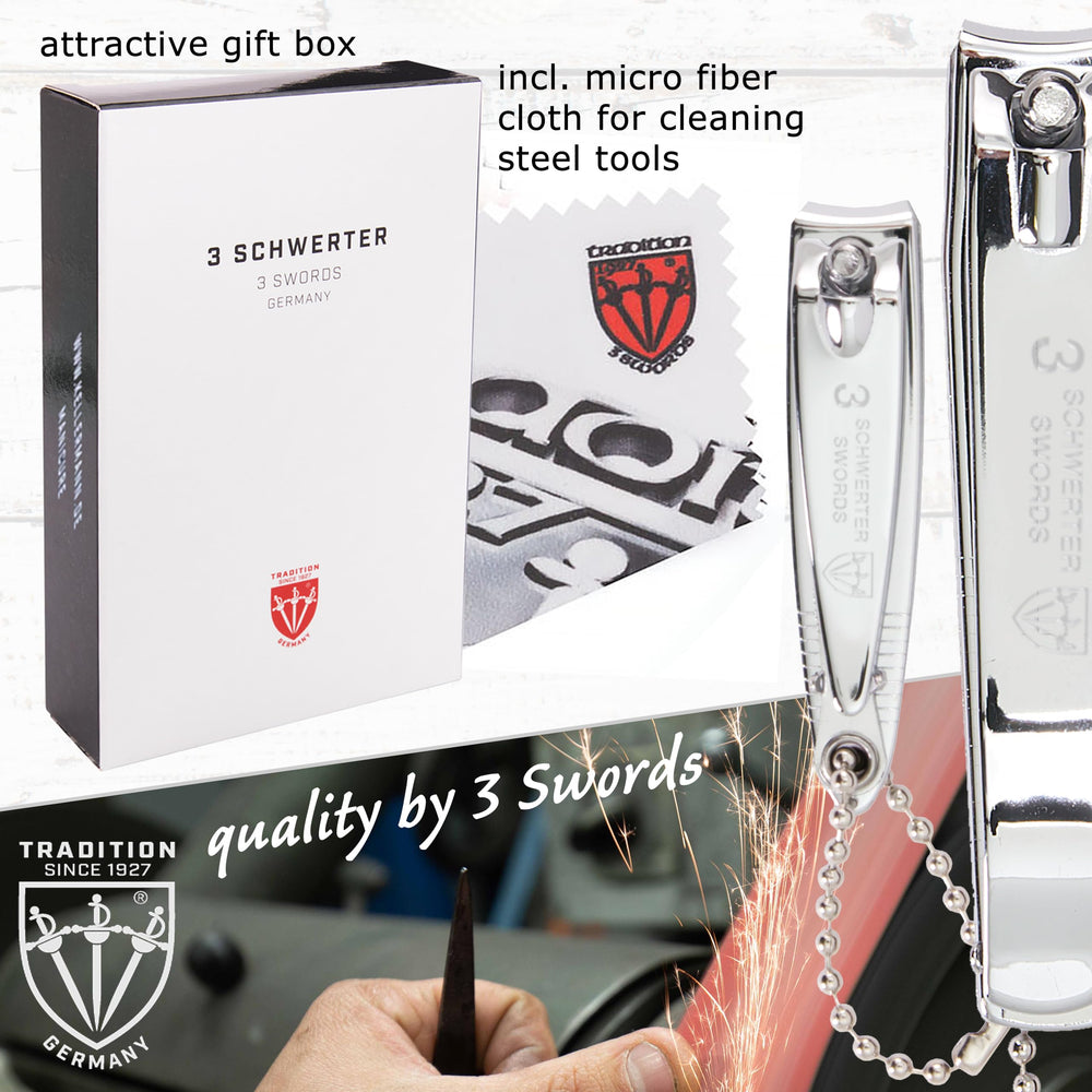Travel-friendly 3 Swords Germany manicure set for home or on-the-go routines