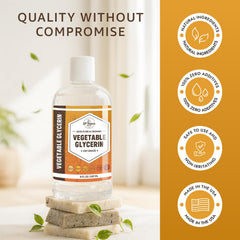 33RD PARALLEL SOAP CO Bulk cosmetic glycerin in a resealable pack.