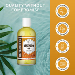 33RD PARALLEL SOAP CO safflower oil for hair-care adds shine and conditioning