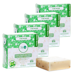 360Feel Patchouli Bar Soap packaging showcases USA-made craft