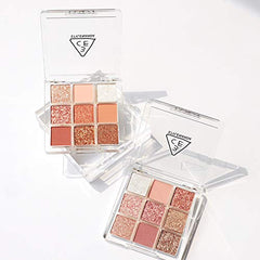 Nine-color palette offers varied looks with easy application