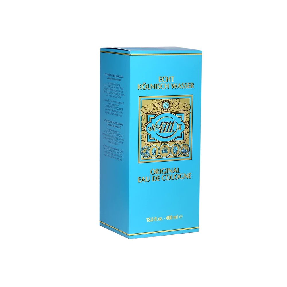 Liquid splash image evokes crisp citrus notes and balanced woody base.