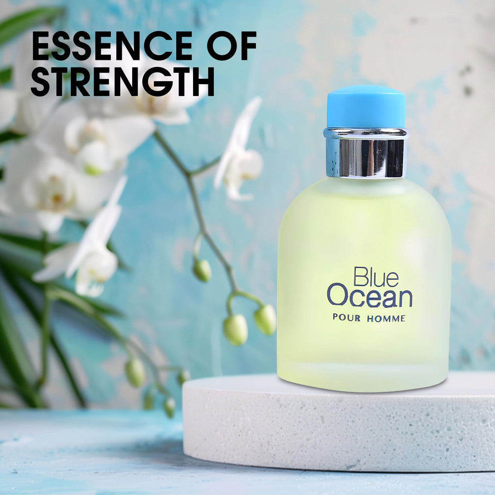 Blue Ocean gift-ready set ideal for birthdays and anniversaries