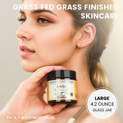 AAGJ beef tallow suitable for sensitive skin, hydrating without heaviness.