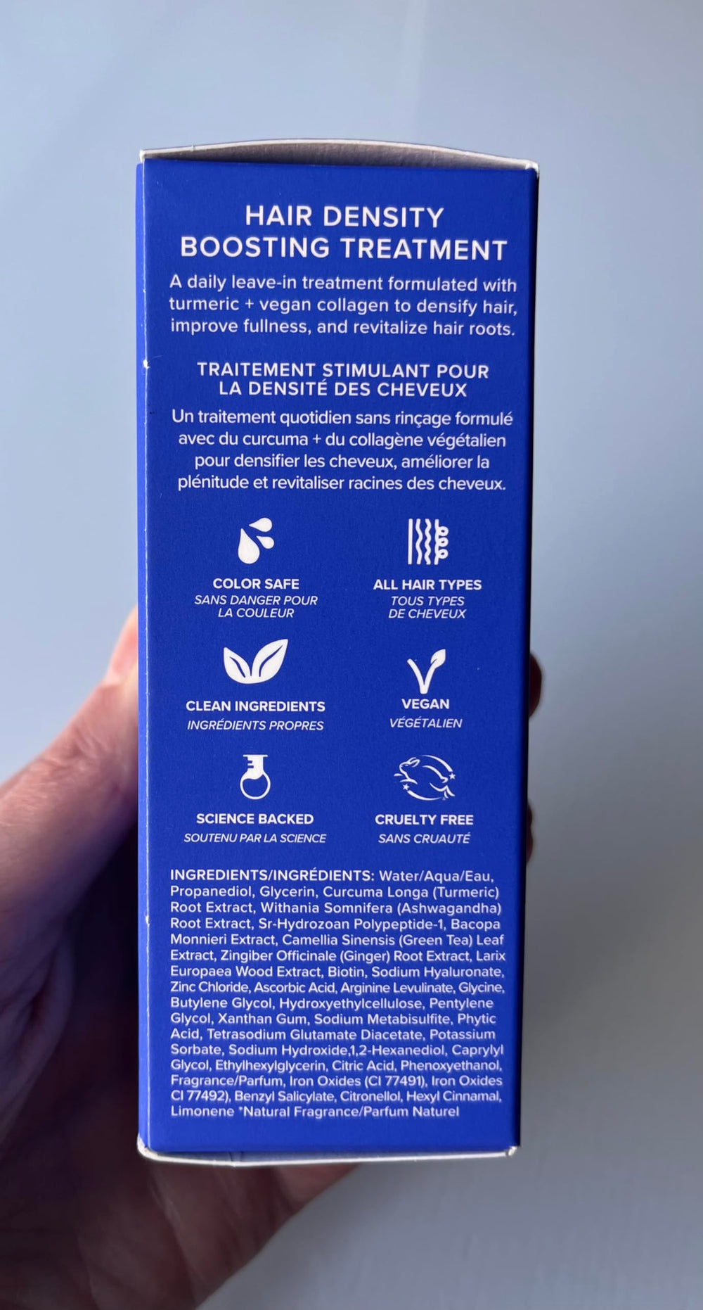 AAVRANI Serum on damp scalp for quick absorption
