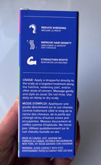 AAVRANI Hair Density Serum packaging highlighting vegan ingredients