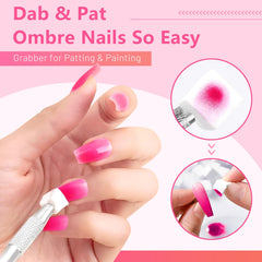 ABAC Pat Paint Nail Art with clean, vibrant stamping-ready pigments.