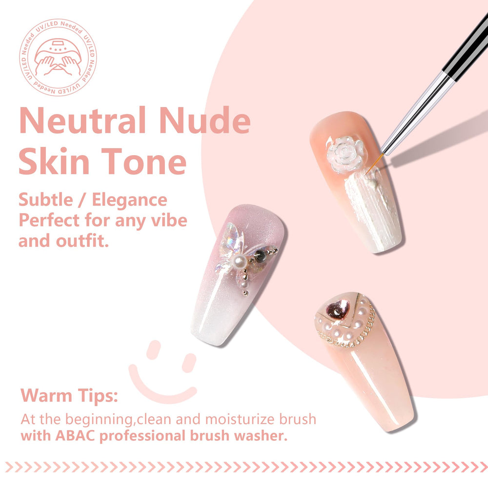 ABAC Pat Paint stamping and ombre art with high-pigment cream formula.