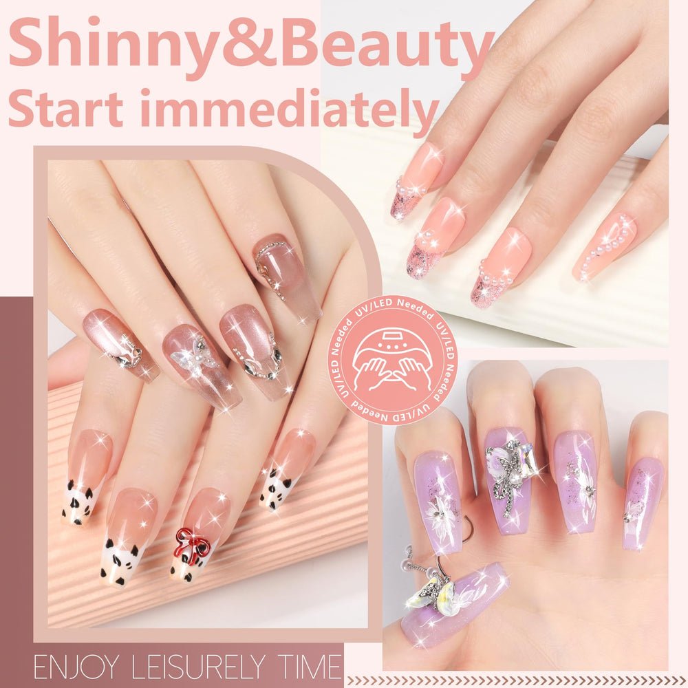 ABAC pro nail-art brush with detachable head for precise designs.