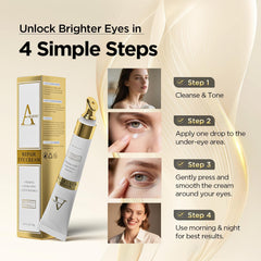 Abarno Retinol eye cream targets crow's feet for smoothing