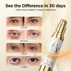 Abarno retinol and peptides smooth fine lines around the eyes
