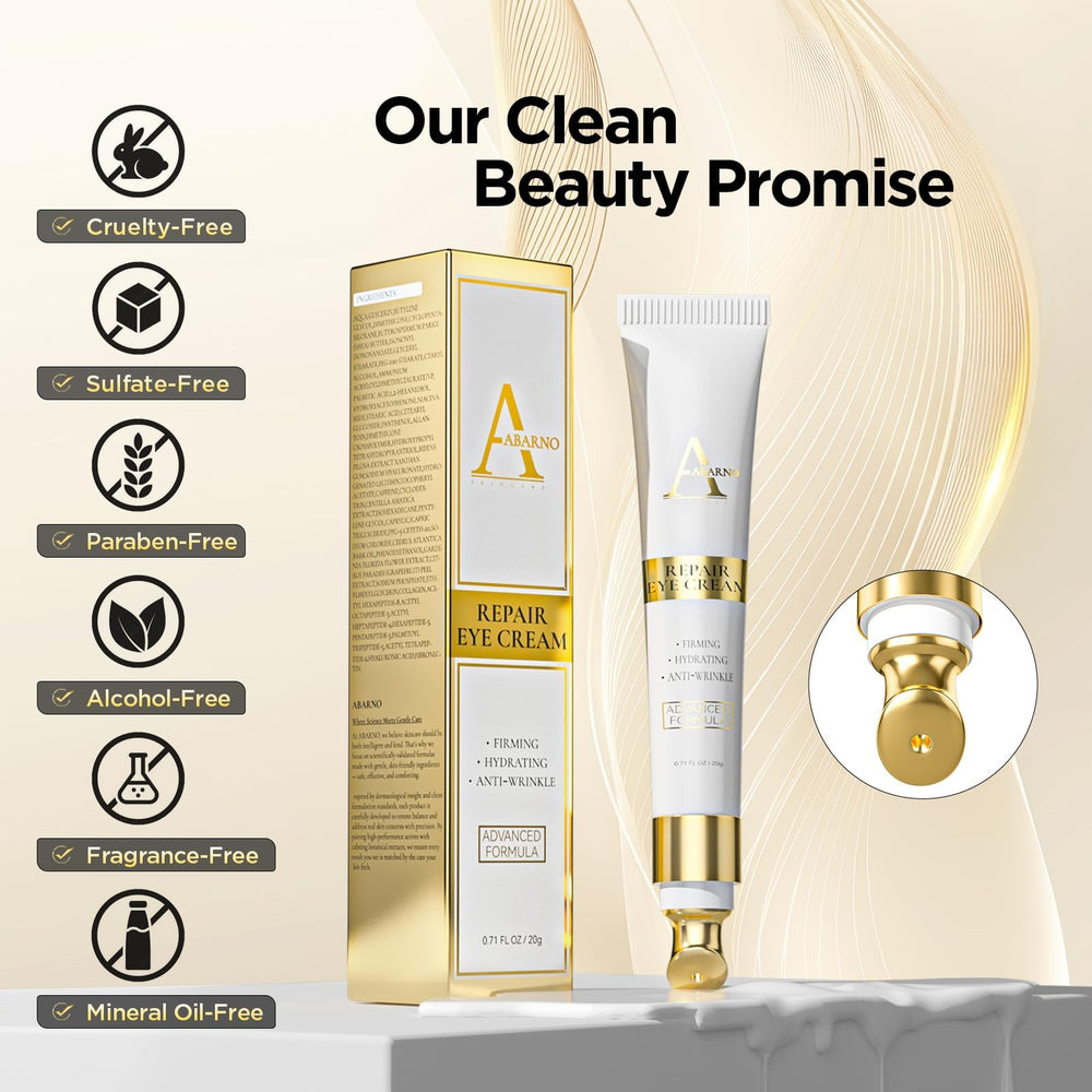 Abarno Retinol skin-conditioning formula nourishes delicate eye skin