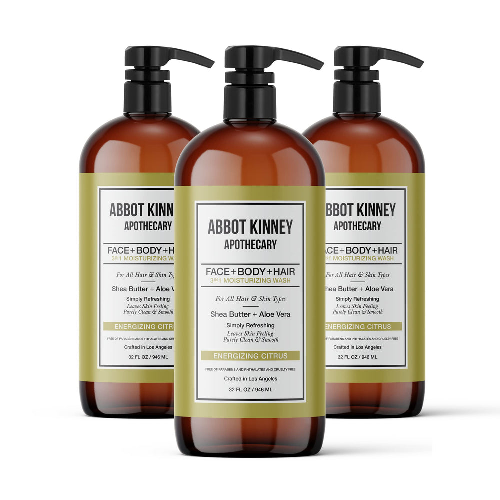 ABBOT KINNEY APOTHECARY cruelty-free paraben-free formula respects sensitive skin.