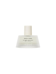 ABEL Green Cedar EDP bottle on a clean surface, natural, long-lasting fragrance.