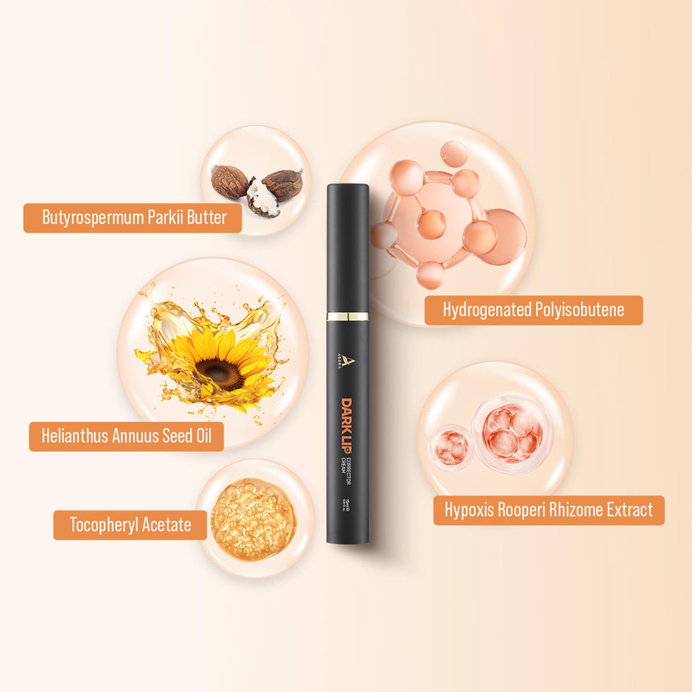 ABERA lip scrub exfoliation texture ready to soften and prep lips