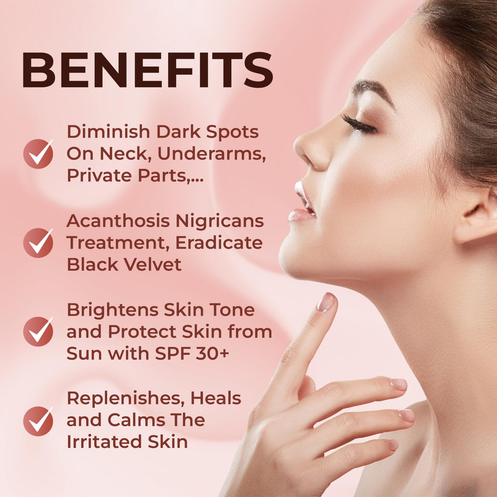 ABERA Niacinamide formula label highlights complexion-supporting ingredients.