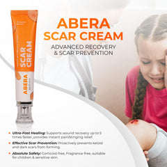 Cream texture close-up showing soothing relief on irritated skin.