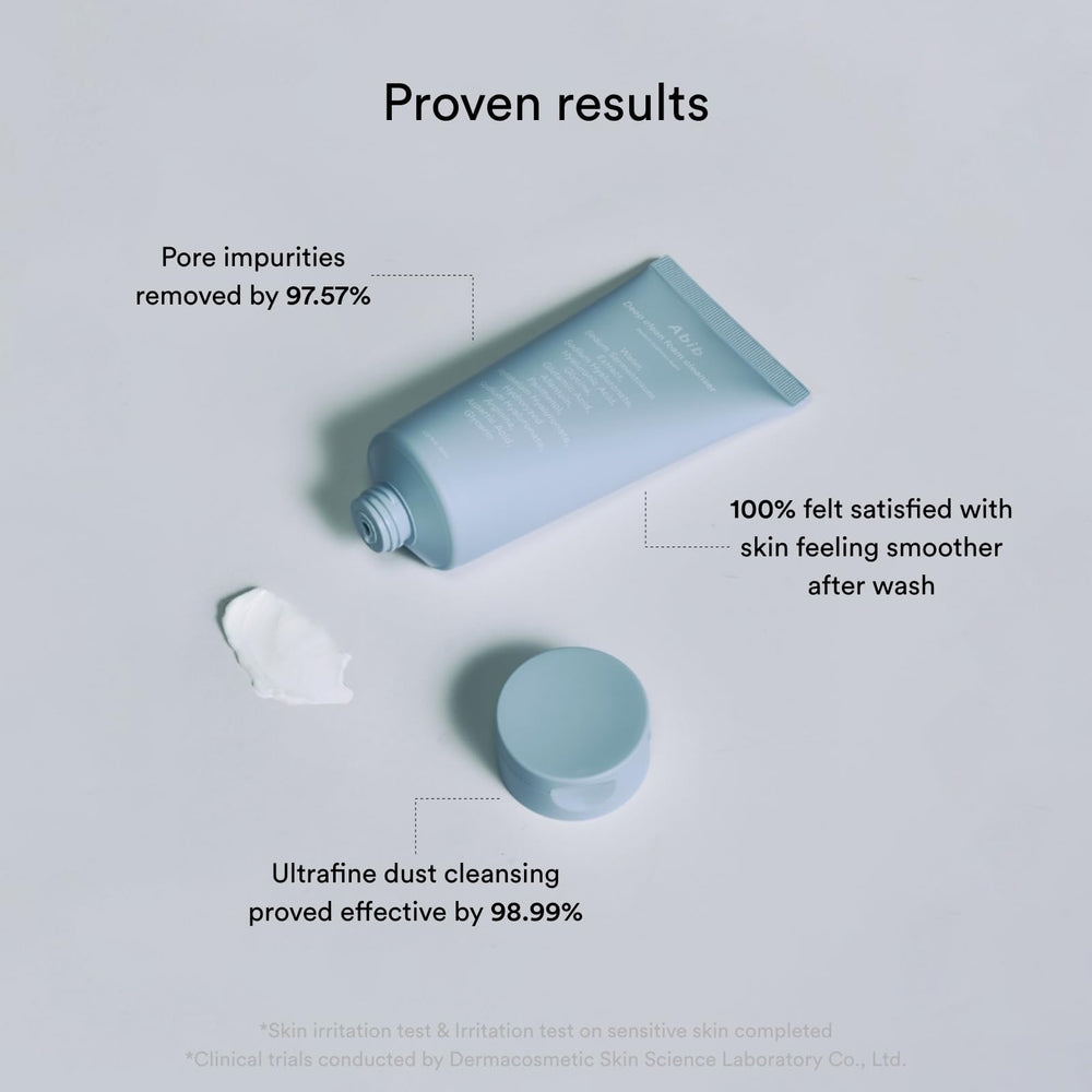 Abib Sedum Hyaluron Foam Cleanser packaging 150ml, compact travel-ready size.