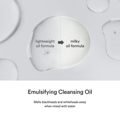 Abib sunflower and jojoba oil formula label for gentle cleansing without stripping.