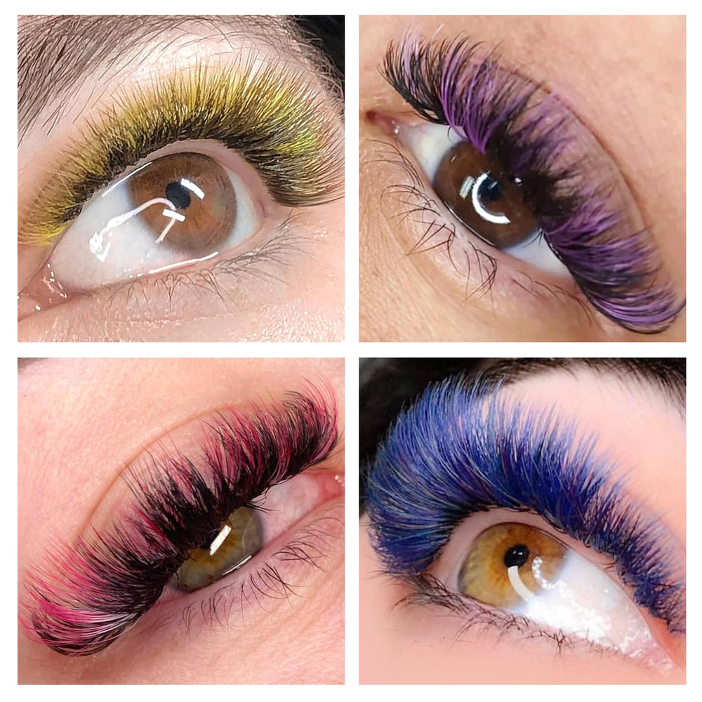 ABONNIE colorful lash varieties enable seasonal or event-ready looks.