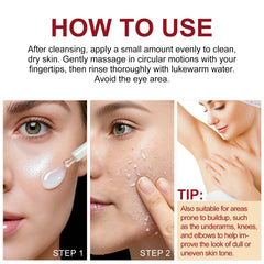 ABOUME Peel Shot Duo daily routine shot conveys gentle, consistent exfoliation benefits.