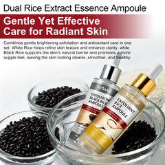 ABOUME Peel Shot Duo pore refinement closeup suggests smoother-looking skin texture.