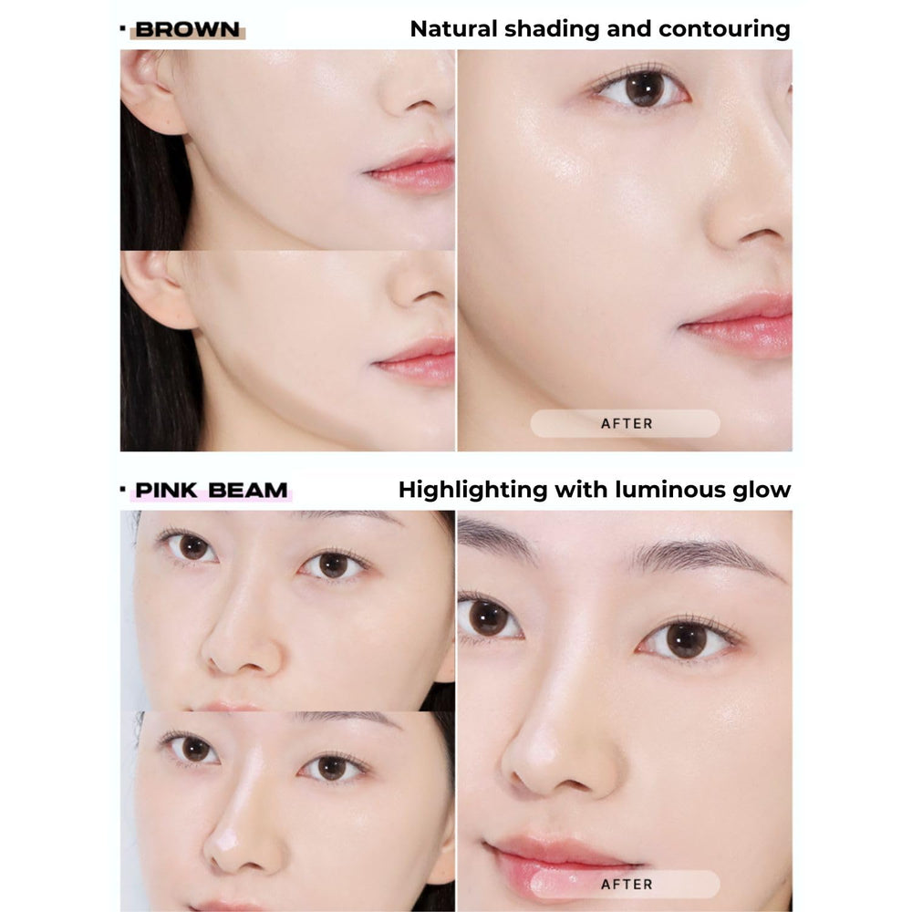 ABOUT TONE creamy texture blends smoothly for a flawless, skin-like finish.