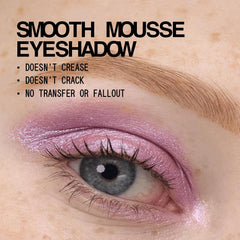 About Face Fractal Glitter Eye Paint bottle and lavender shade hint at long-wear performance.