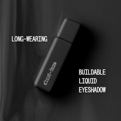 About-Face Art of Darkness swatch on arm reveals bold, buildable pigment