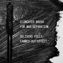 AboutFace Volumizing Mascara jet-black packaging highlights vegan formula.